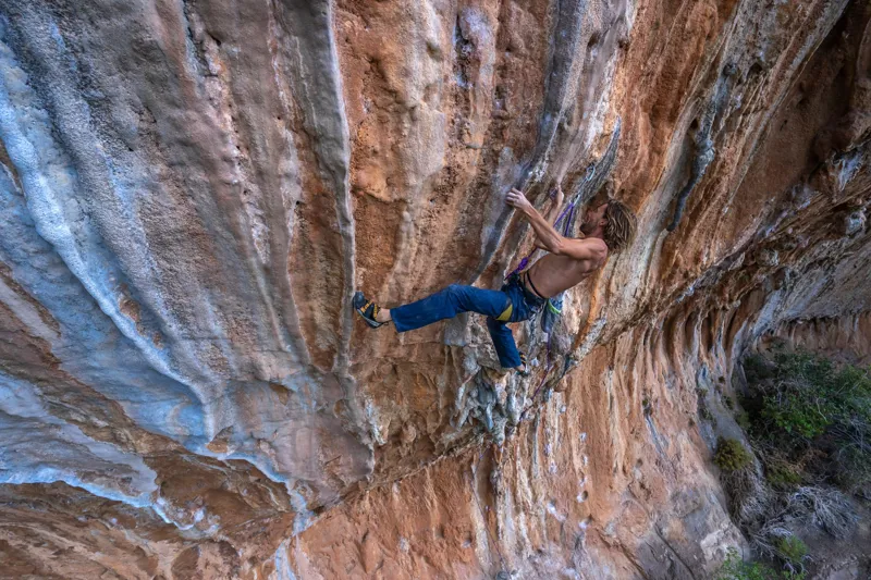 Scarpa Booster Climbing Shoes - Black-Orange-6